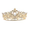 thumbnail image 1 of HLONK Rhinestone Wedding Tiara Headband for Wedding and Birthday, 1 of 6