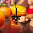 thumbnail image 3 of Spider Halloween Decoration Hang Tag Set with 26 Iron Letters 5.3 cm x 9 cm, Black Rope Included, 3 of 4