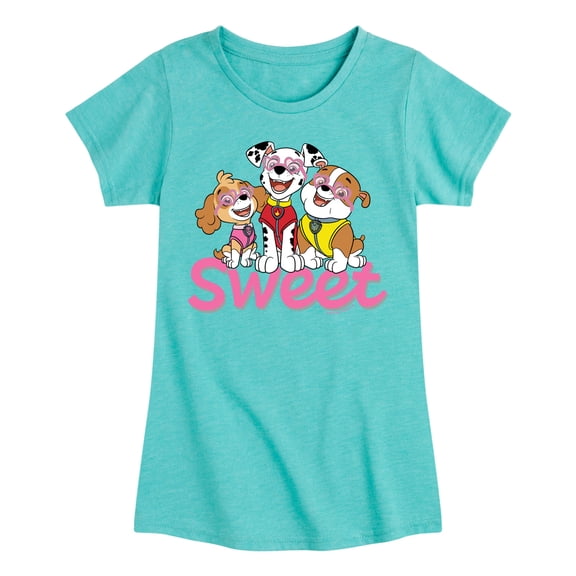 Paw Patrol - Sweet - Toddler And Youth Girls Short Sleeve Graphic T-Shirt
