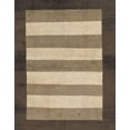 thumbnail image 1 of Ahgly Company Machine Washable Indoor Rectangle Abstract Brown Sugar Brown Area Rugs, 4' x 6', 1 of 7