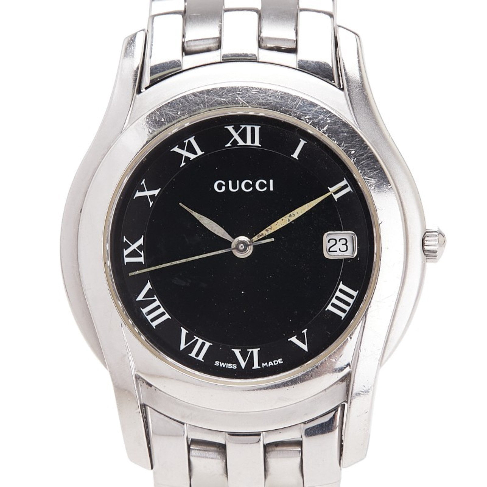 Pre-Owned Gucci GUCCI Watch 6700L Stainless Steel Quartz  display picture 1