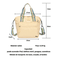 thumbnail image 2 of Bolso Mujer Hombro Compras Belug,  blanco, 2 of 5