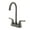 Black, variant on Kingston Brass KB497SB Magellan Two-Handle 4" Centerset Bar Faucet, Brushed Brass
