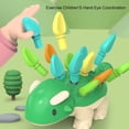 thumbnail image 3 of Juguete de enchufe HUOGUO Dino Motor Skills Eye Coordination, 3 of 5