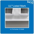 thumbnail image 2 of Placa de Pared ICC de 4 Puertos Keystone RJ45 Marfil de Plástico ABS, 2 of 9