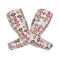 thumbnail image 2 of Daiia Colorful Donuts UV Sun Protection Arm Sleeves - Cooling Compression Arm Sleeve - Sports & UV Arm Sleeves for Men & Women, 2 of 8