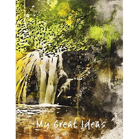 My Great Ideas: My Great Ideas: Waterfall 8.5x11 (Paperback)