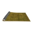 thumbnail image 2 of Ahgly Company Indoor Round Oriental Orange Industrial Area Rugs, 4' Round, 2 of 4