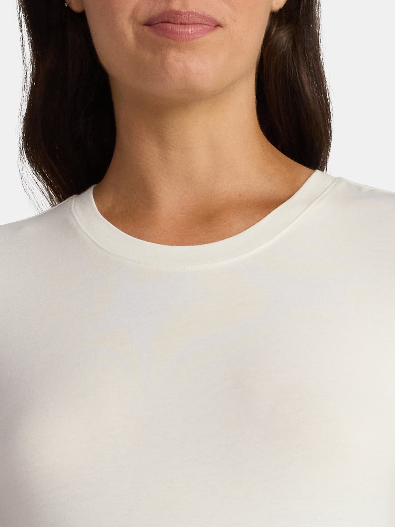 Time and Tru Maternity Non Shirred Tee, S-XXL