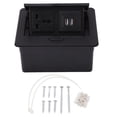 thumbnail image 1 of Bande d'Alimentation Dissimulée, Alimentation Cachée de Sortie de Table Alimentation de Bureau Rebondir Socket de Bureau Bon Fonctionnement, 1 of 12