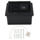thumbnail image 1 of Regleta de enchufes de mesa oculta con 2 puertos USB, enchufe de escritorio universal de 250 V para oficina y escuela, 1 of 12
