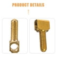 thumbnail image 4 of 4pcs Cello Bow Frog Screws String Instrument Parts, 4 of 8