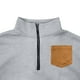 thumbnail image 5 of pstuiky camisas de hombre de manga larga, Sudadera con capucha informal de manga larga con cuello alto y media cremallera para hombre, color sólido, transpirable camisetas de hombre xxl, 5 of 7