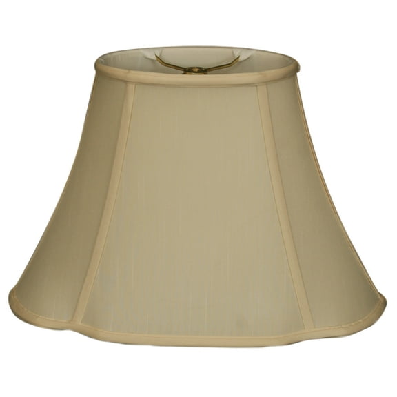 Royal Designs 18" Fancy Oval Lamp Shade Eggshell