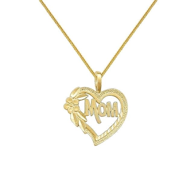 Floral Heart Pendant 
