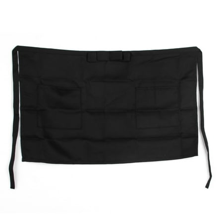 

Waist Apron Water Oil Stain Resistant Waiter Server Waist Aprons with Pocket