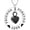 Black, variant on Urn Necklaces for Ashes for Best Friends Cremation Jewelry Eternity Memorial Heart Ashes Keepsake Memorial Necklace for Best Friends