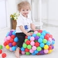 thumbnail image 2 of 50pcs Children Ocean Ball Pool Color Ball Pastic Ball for Kid (Random Color), 2 of 4