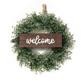 thumbnail image 7 of Girlsshop Simulated Plant Persian Grass Acacia Fruit Welcome Door Decoration Wreath,red, 7 of 7