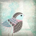 thumbnail image 2 of Allen, Kimberly 20x20 Gold Ornate Wood Framed with Double Matting Museum Art Print Titled - Paris Bird 1, 2 of 4