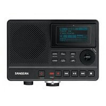 Sangean DAR-101 Tabletop Rechargeable Digital MP3 Recorder with Built-in Stereo Microphone