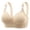 Beige, variant on Sngxgn Women's Wireless Full-Coverage Bra with Everyday Comfort(,36)