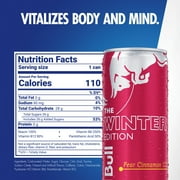 Red Bull Winter Edition Pear Cinnamon Energy Drink, 8.4 fl oz Can