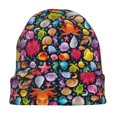 thumbnail image 7 of Naloa Underwater Diving Animals Soft Beanie Hat, Knit Beanie Daily Beanie in Fine Knit for Women Men Winter Travel, Outdoor, 7 of 7