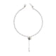 thumbnail image 1 of Collar de aleación de perlas para mujer, elegante colgante de insecto plateado, gargantilla decorativa para fiesta de citas, joyería, regalo de Ropa, zapatos y accesorios Miscelánea Plata Minnieouse AP018547-02, 1 of 6