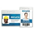 thumbnail image 6 of Sicurix Proximity Badge Holder, Vertical, 2 1/2w X 4 1/2h, Clear, 50/pack | Bundle of 5 Packs, 6 of 6