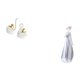 thumbnail image 5 of Elegantes Figuras De Cisne Y Dama, Adornos Artísticos De Mesa, Estatuas Modernas De Cerámica Y Porcelana Para Estanterías, Estanterías, Armarios, Escritorios, Etc., 5 of 8