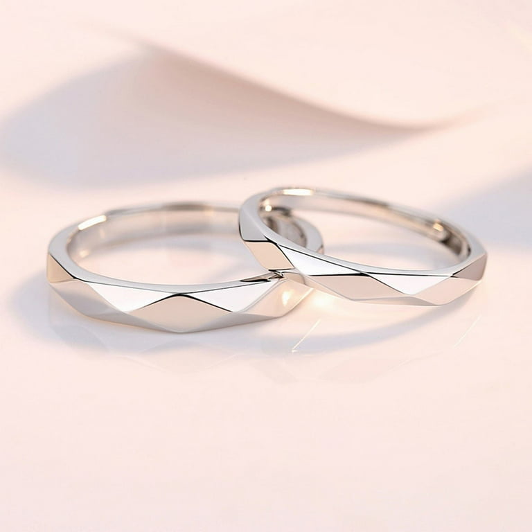 Couple rings hotsell silver with price