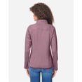 thumbnail image 3 of CORE365 CE72W Women's Venture Heathered Stripe Full-Zip-BURGUNDY/ WHITE-XS, 3 of 6