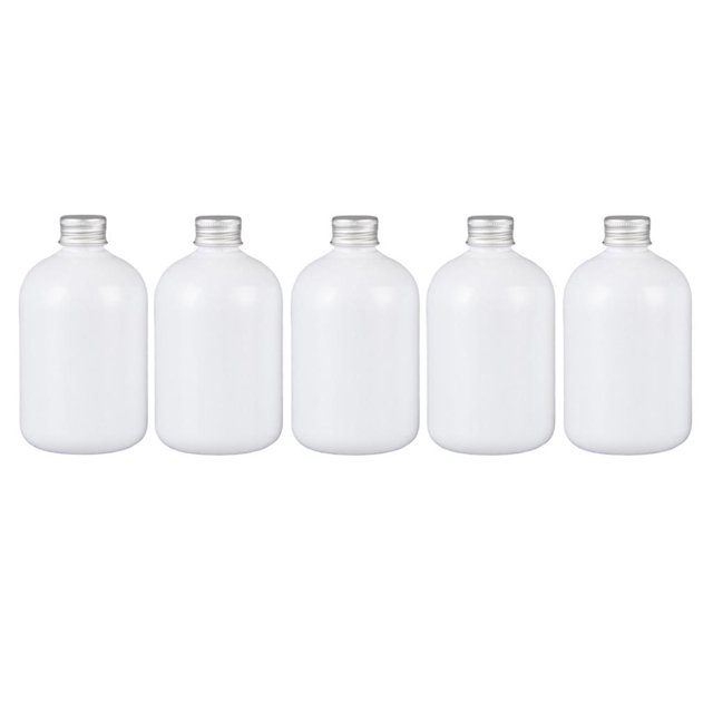 5 envases de Botellas de tóner en crema Baoblaze Botellas de champú vacías 350 ml
