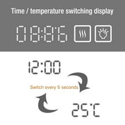 LED Lighted Smart Bathroom Mirror / Clock / Temperature / Magnifying - 20x28 / 32x24 / 40x24