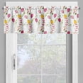 thumbnail image 4 of Ambesonne Colorful Valance & Curtain, Tulips and Poppies, 55"x30", Multicolor, 4 of 6