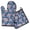 Pioneer Flower, variant on Pioneer Flower Kitchen Oven Mitt and Pot Holder Sets 2 Pcs for Baking, Cooking and Grilling, Heat Resistant Up To 392 °F