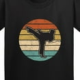 thumbnail image 4 of Inktastic Karate Martial Arts Retro Sunset Youth T-Shirt, 4 of 5