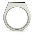 thumbnail image 2 of Titanium Diamond Band Ring Wedding Man Fancy  For Dad Mens  For Him, 2 of 11