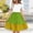 Army Green, variant on JUSLIO Dresses for Girls Color Block Dresses Cute Crew Neck Short Sleeve Casual Dress Size 5 Y