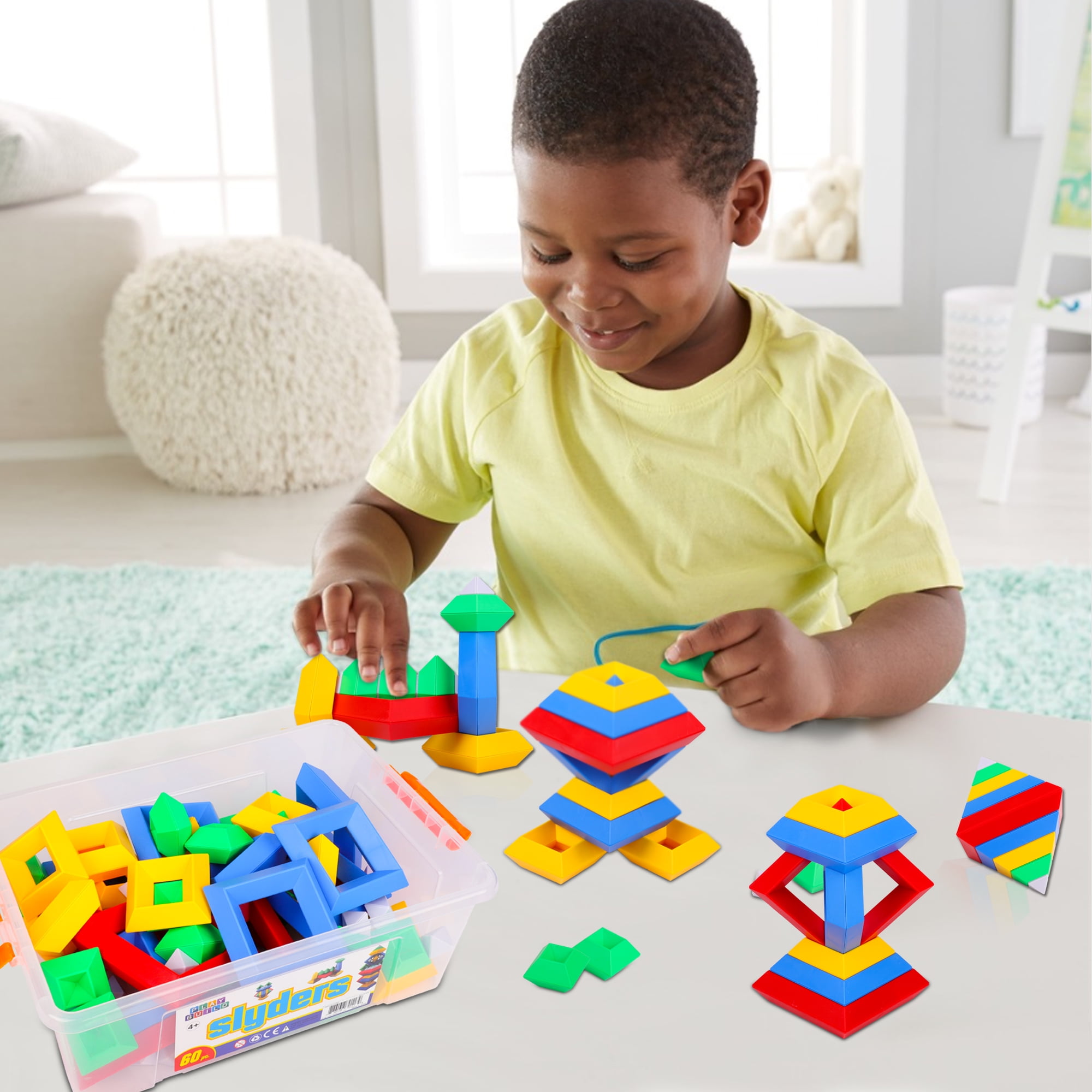 pyramid building blocks toys