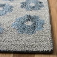thumbnail image 3 of SAFAVIEH Abstract Coriander Floral Area Rug, Gray/Blue, 4' x 6', 3 of 10