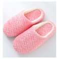 thumbnail image 2 of Women's Cozy Knit Slippers, Ladies' Slip on Mules House Shoes for Indoor with Anti-Skid Sole, 2 of 8