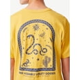 thumbnail image 4 of Free Assembly Boys 2-Pack Garment Washed Graphic T-Shirts, Sizes 4-18, 4 of 7