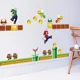 thumbnail image 2 of Pegatinas de pared de dibujos animados de Super Mario, pegatinas bonitas extraíbles de Mario, figuras de anime, juguete para dormitorio, sala de estar, jardín de infancia, regalo para niños, 2 of 5