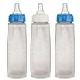 thumbnail image 2 of First Essentials by NUK Clear View® Bottle, 9 oz., Medium Flow, 3-Pack, Colors May Vary, 2 of 6
