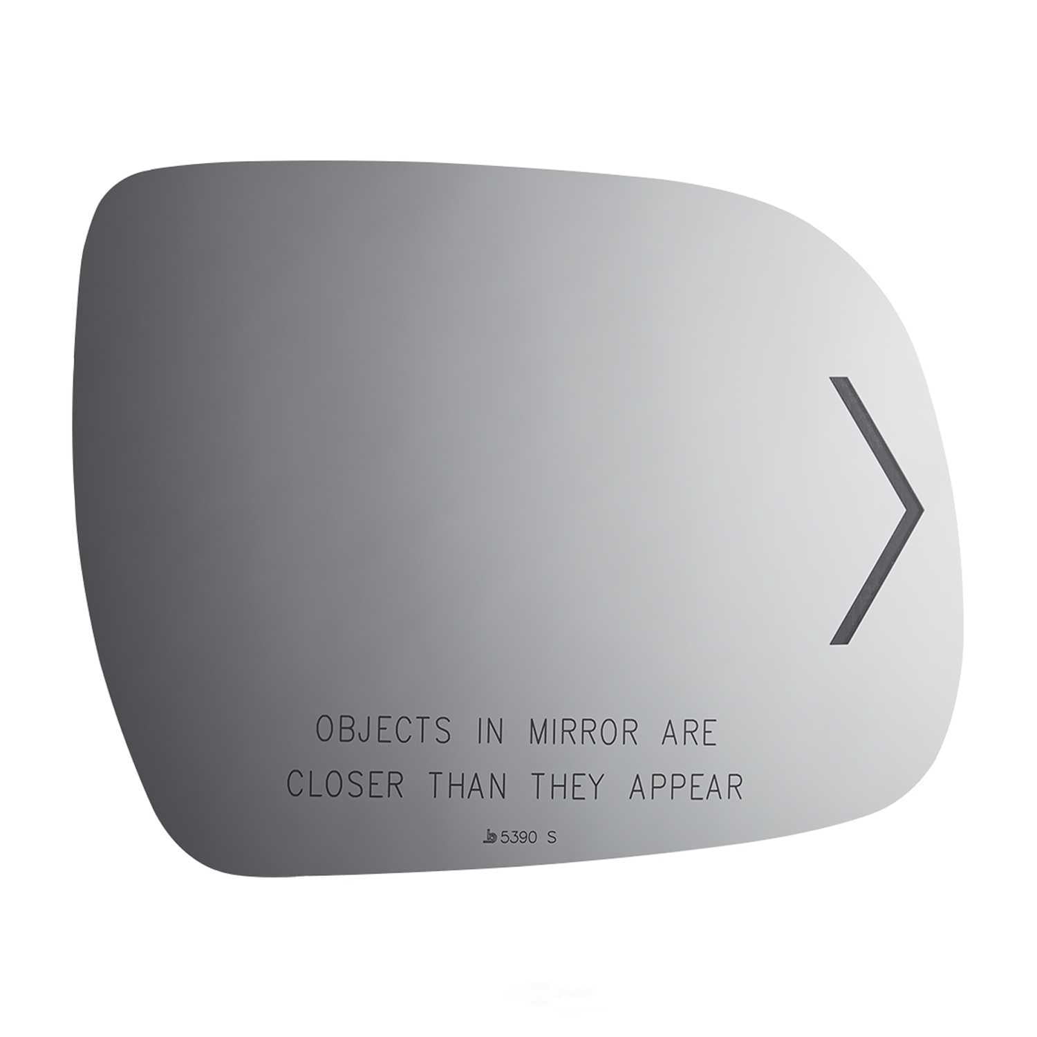 Burco Side View Mirror Replacement Glass - Clear Glass - 5390S