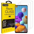 thumbnail image 1 of Vultic [3 Pack] Screen Protector for Samsung Galaxy A21 [Case Friendly], Tempered Glass Film Cover, 1 of 5