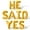 Gold, variant on Letter Balloons - HE SAID YES 16" Inch Alphabet Letters Foil Mylar Balloon Bachelor Party Banner (Gold)