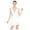 White, variant on Women's Glittery Lyrical Dance Dress Sleeveless Backless Skirt Leotard Contemporary Dancing Clothes Dark Green S